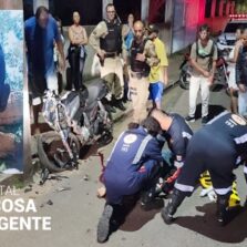 Motoqueiro morre após bater em poste no Bairro Santa Clara em Viçosa