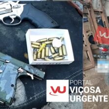 Polícia Militar de Viçosa prende suspeitos e armas no Amoras