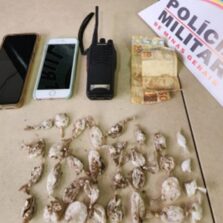 Suspeitos são presos com drogas no Bairro Maria Eugênia em Viçosa
