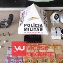 Viçosa: Boca de fumo é novamente alvo de operação da PM no Bairro Santa Clara