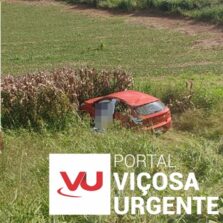 Motorista morre em acidente próximo do aeroporto em Viçosa
