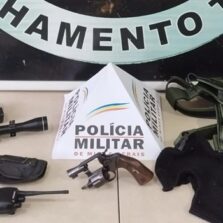 Homem é Preso com Arma Após Ameaçar Vizinhos no Bairro Nova Viçosa