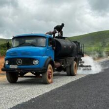 Pavimentação do trecho de rodovia entre Paula Cândido e Divinésia já atinge 20% dos serviços executados