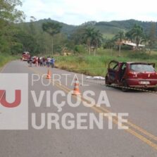 Em Piranga: Homem Morre em Acidente na Rodovia MGC 482