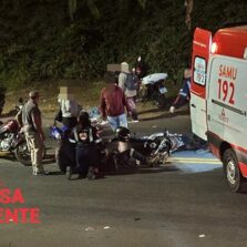Colisão Frontal entre Motocicletas em Viçosa Deixa Dois Feridos