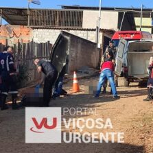 Homem é Assassinado no Bairro Nova Viçosa