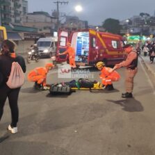 Viçosa: Homem Com Sinais de Embriaguez é Atingido por Caminhão