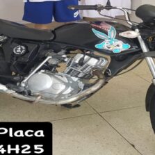 Motocicleta é Furtada no Bairro Santo Antônio em Viçosa