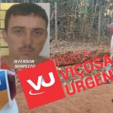 Acusado de feminicídio se entrega em Belo Horizonte após fugir de Viçosa