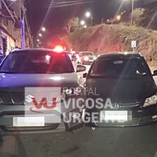 Motorista alcoolizado causa acidente e é preso em flagrante em Viçosa