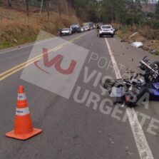 Tragédia na BR-120 em Teixeiras: Jovem de 23 anos morre em colisão com caminhão