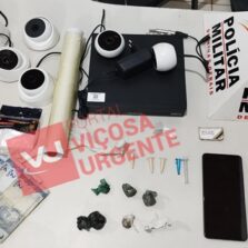 Paula Cândido: Polícia Militar prende suspeitos por tráfico de drogas