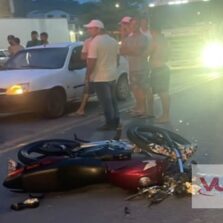 Fervedouro: Mecânico de 19 anos morre em colisão entre caminhonete e motocicleta