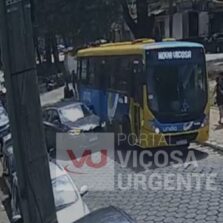 Camerite Flagra Colisão entre BMW e Ônibus na Avenida Santa Rita