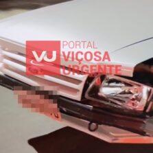 Acidente em Paula Cândido Deixa Motociclista Gravemente Ferida; Motorista Foge do Local