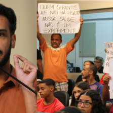 Moradores do Silvestre protestam contra instalação de antena de telefonia