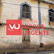 Pedra do Anta: Casarão desaba e deixa trabalhador gravemente ferido