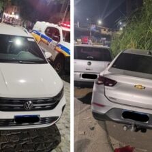 Ponte Nova: Motorista é presa por embriaguez ao volante após colidir com três veículos