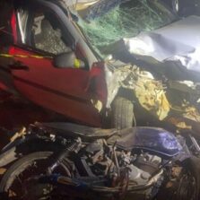 Motociclista morre em colisão frontal na estrada que liga Cataguases/Miraí