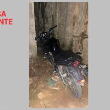Polícia Militar de Ponte Nova recupera motocicleta roubada em Viçosa