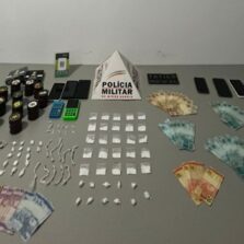 Polícia desarticula ponto de tráfico de drogas em Teixeiras