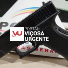 Dupla é Presa por Tentativa de Roubo em Viçosa Usando Réplica de Arma
