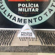 Homem é preso em Viçosa 374 pinos de cocaína