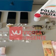 Polícia localiza drogas na oficina de homem assassinado em Ervália