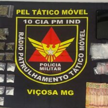 PM prende homem e apreende menor por tráfico de drogas e corrupção de menores em Coimbra