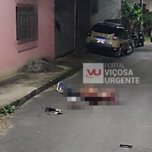 Homem é morto a tiros em Viçosa