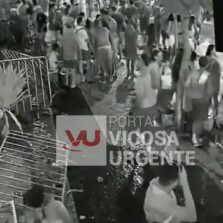 Rio Pomba: Câmera flagra tiroteio que deixou 14 feridos e uma pessoa morta no carnaval