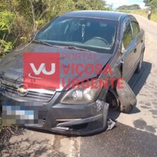 Acidente na Rodovia MGC 482 deixa feridos em Piranga