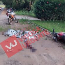 Motoqueiro morre em acidente na rodovia que liga Ervália/Coimbra