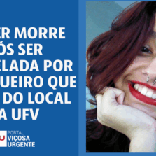 Mulher morre após ser atropelada por motoqueiro que fugiu do local na UFV