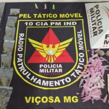 Suspeito é preso com drogas no bairro Fuad Chequer, em Viçosa
