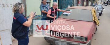 Fiscalização inicia fase de recolhimento de veículos abandonados
