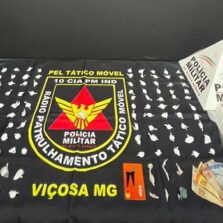 Homem é preso por tráfico de drogas no bairro Alice Baião, em Teixeiras