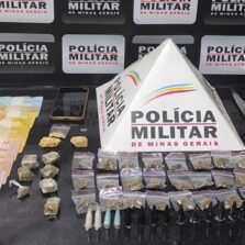 Urucânia: Polícia Militar prende suspeito com drogas