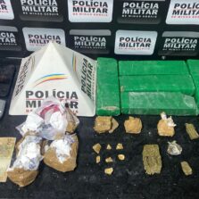 Ponte Nova: Suspeito é preso com grande quantidade de drogas