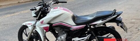 Polícia Militar localiza motocicleta furtada em Viçosa
