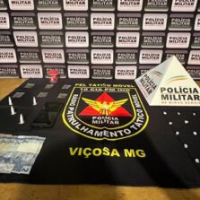 Homem é preso por tráfico de drogas em Viçosa