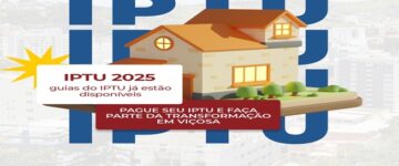 Guias do IPTU já estão disponíveis em Viçosa
