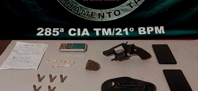 Suspeito de liderar facção criminosa é preso em operação da PM em Ubá