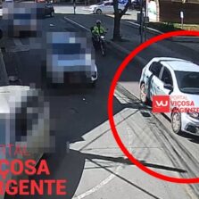 Motorista embriagado atropela três pessoas na Praça Silviano Brandão, em Viçosa