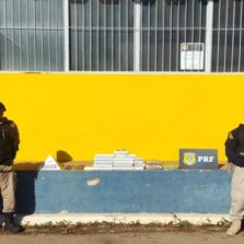Rio Casca: Operação conjunta entre PM e PRF prende homem com drogas e munições