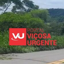 Viçosense fica ferido após capotamento de veículo na MGC-265 em Rio Pomba