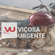 Paula Cândido – Polícia Militar recupera motocicleta furtada na zona rural