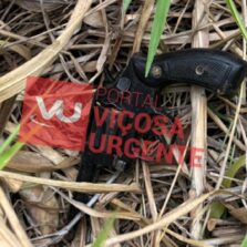 Adolescente é aprendido com arma em Visconde do Rio Branco