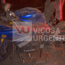 Motociclista morre após grave acidente na MGC-482, em Porto Firme
