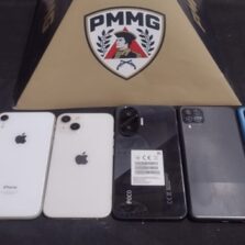 Ervália: homem é preso em flagrante após furtar celulares de loja no Centro